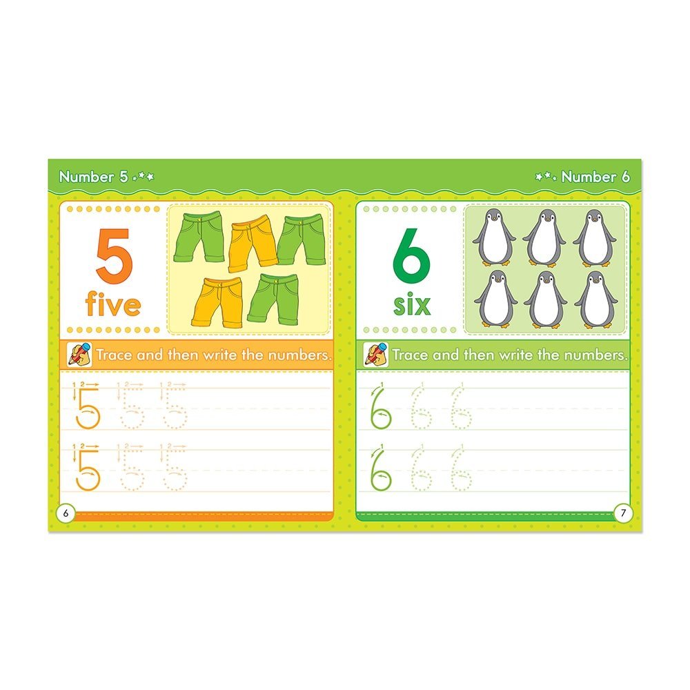 Let's Count - Activity Book for kids in English