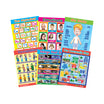 Early Learning Charts (6 Wall Charts) - Educational Wall Chart Pack in English