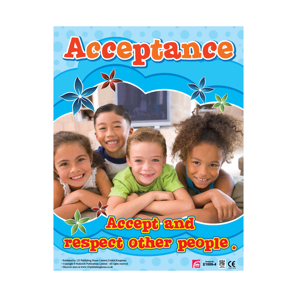 Acceptance - Wall Chart in English