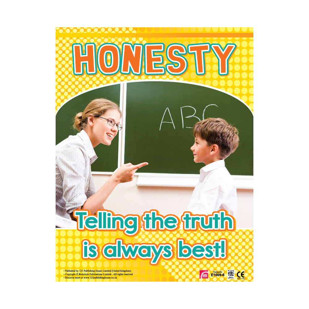 Honesty Rhs Honesty - Wall Chart in English