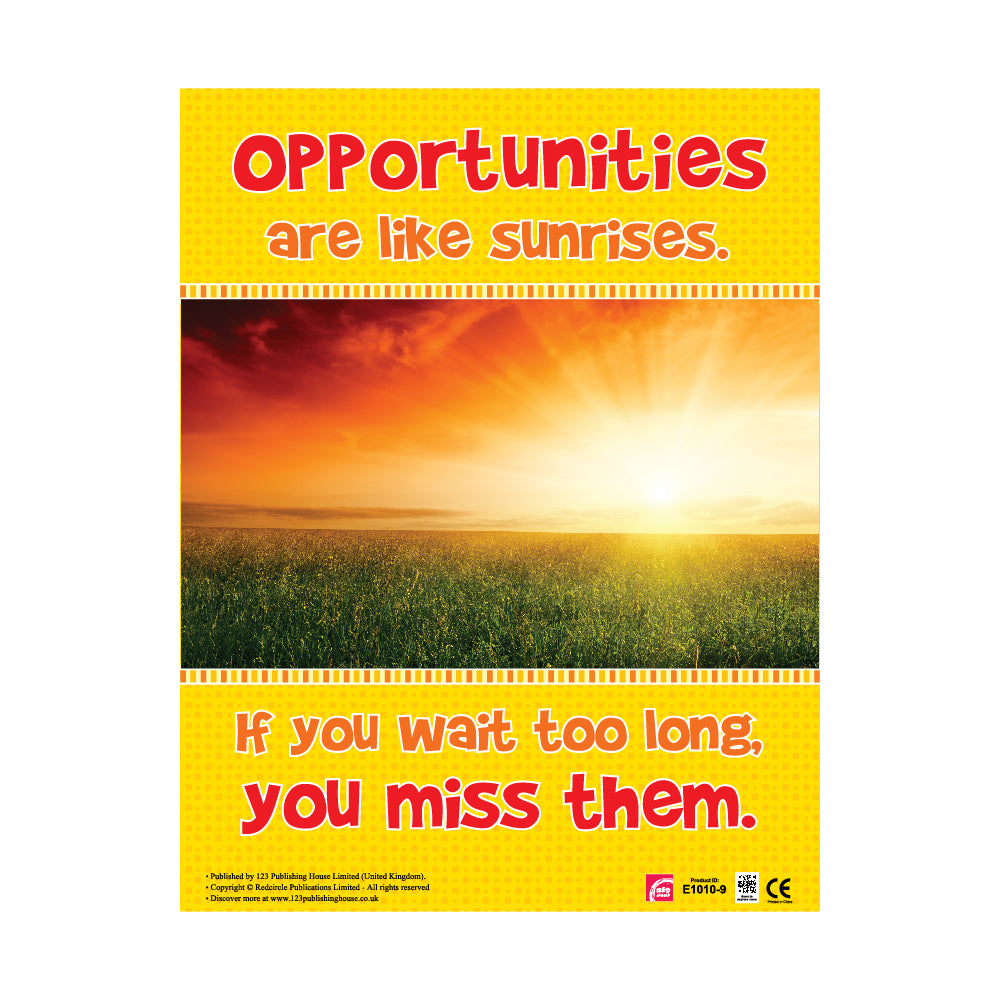 Opportunities - Wall Chart in English