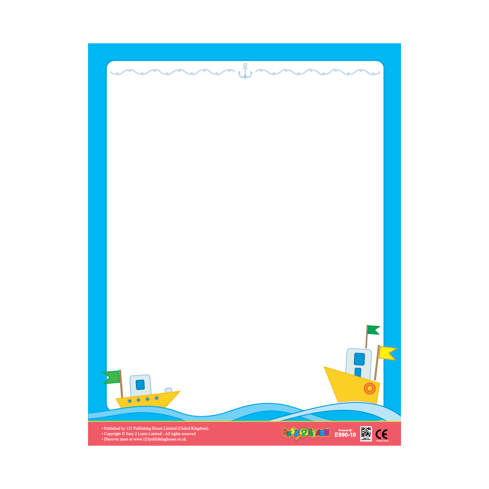 Writing Skills 1 (6 Wall Charts) - Educational Wall Chart Pack in English