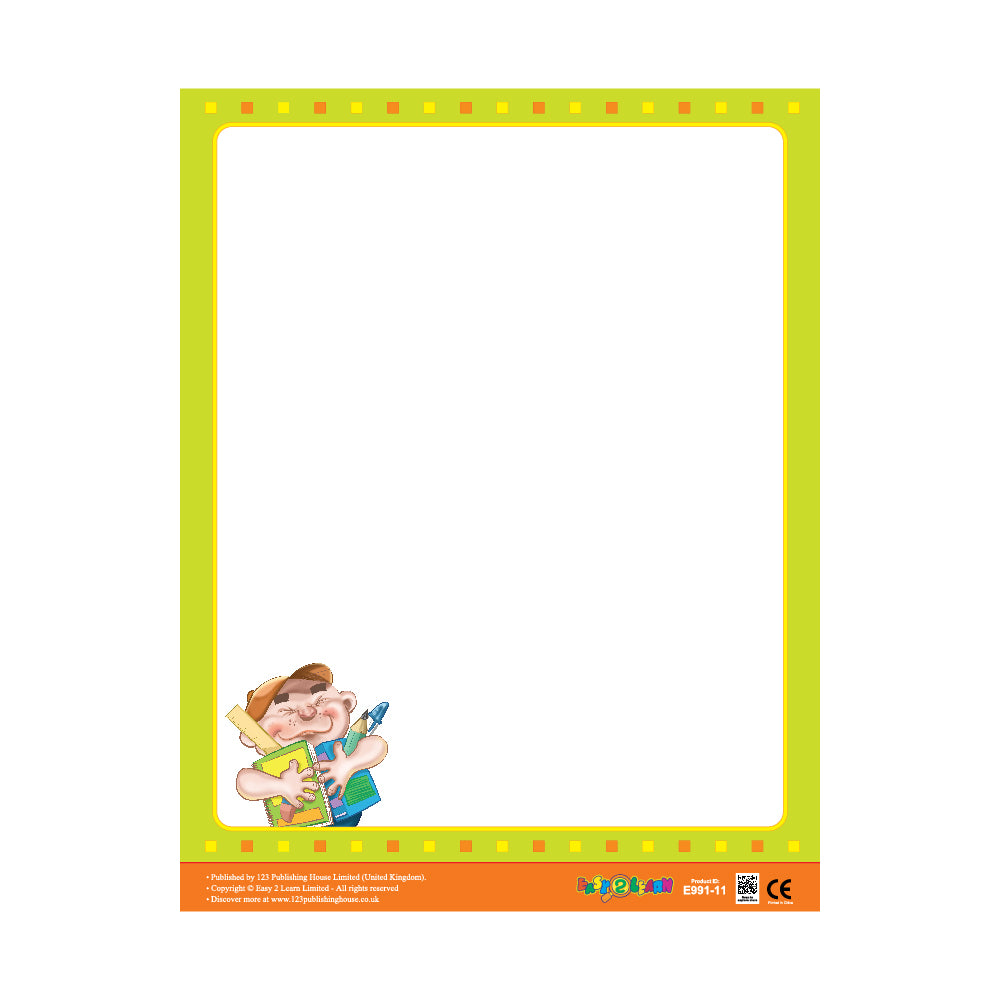 Writing Skills 2 (6 Wall Charts) - Educational Wall Chart Pack in English