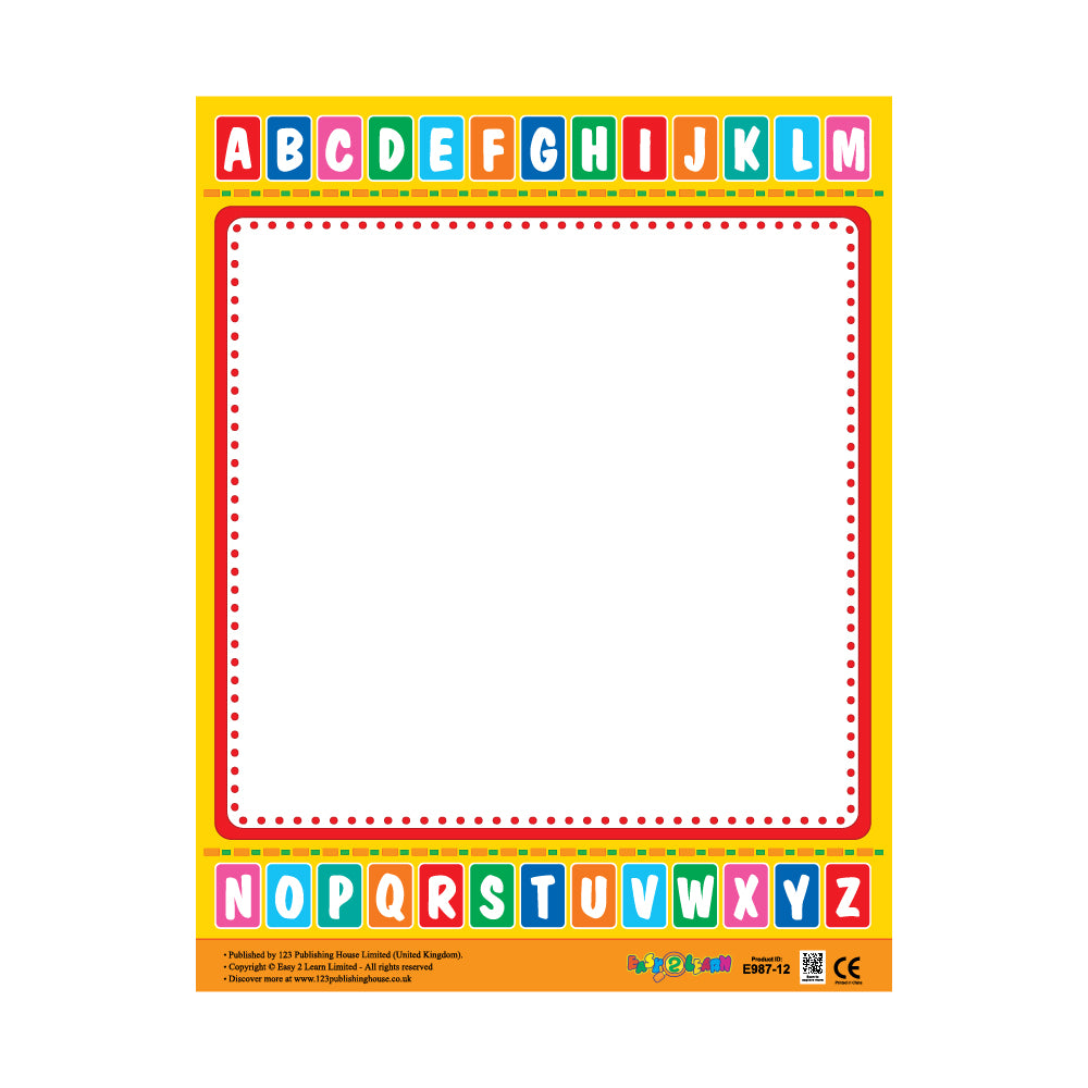 Blends & Digraphs (6 Wall Charts) - Educational Wall Chart Pack in English