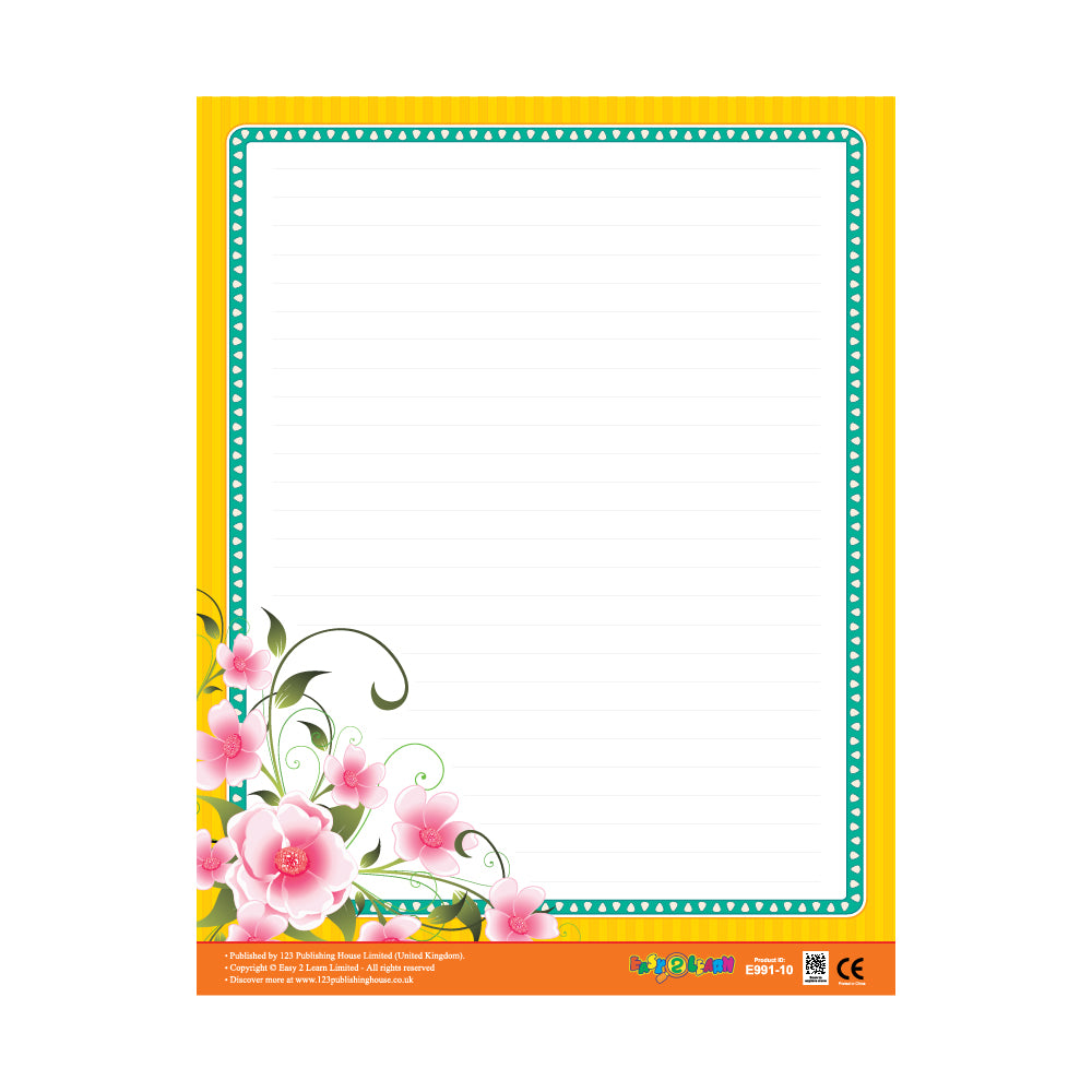 Flowers – Write-on Chart