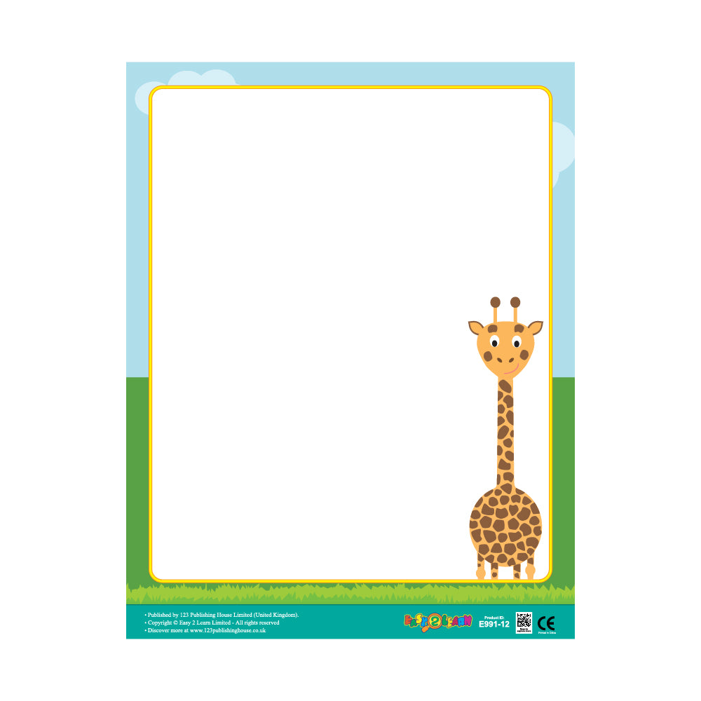 Giraffe – Write-on Chart